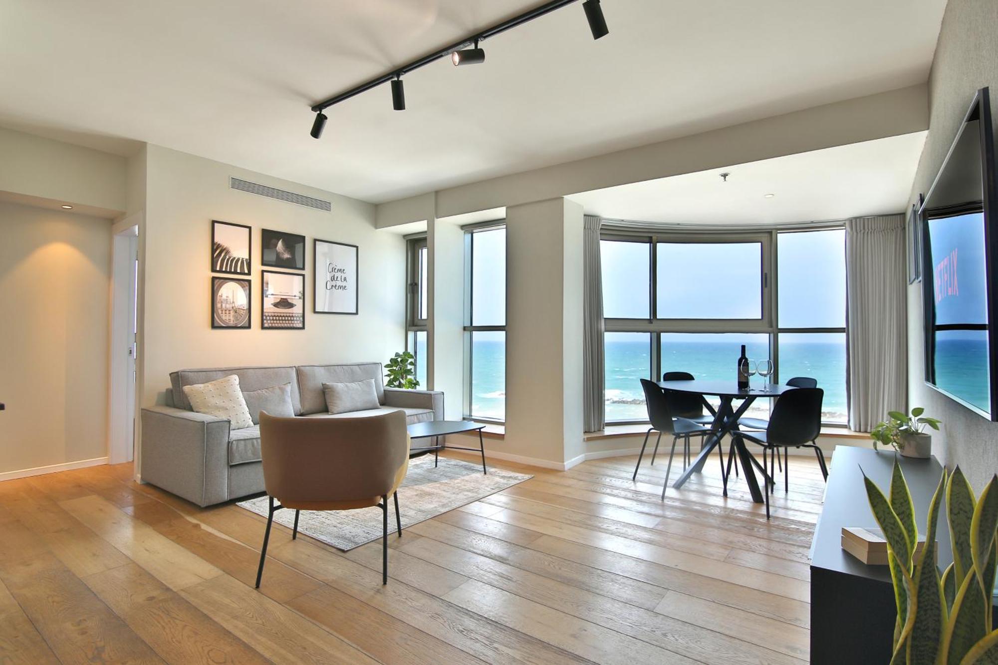 Luxury Suites By Notaly Ariel - Carmel Beach 海法 外观 照片